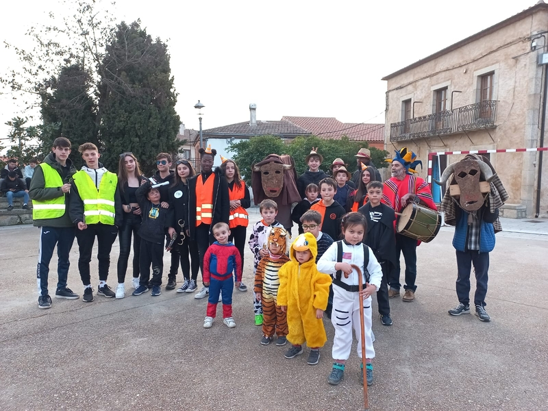 Las vacas toralas protagonizan el Carnaval en Monleras