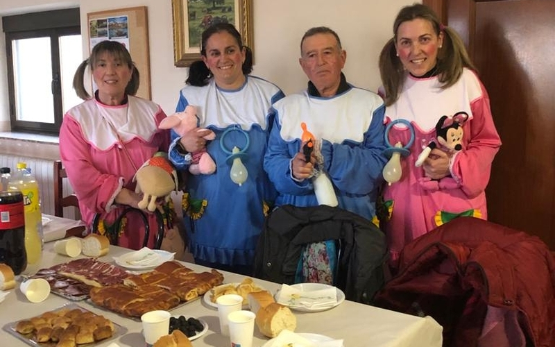 En Cerralbo celebran el Carnaval con una merienda