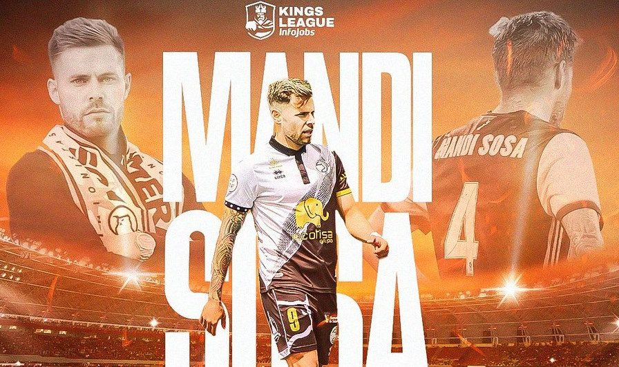 Mandi Sosa, ex de Unionistas, volverá a jugar... ¡¡en la Kings League, la competición de Piqué!!