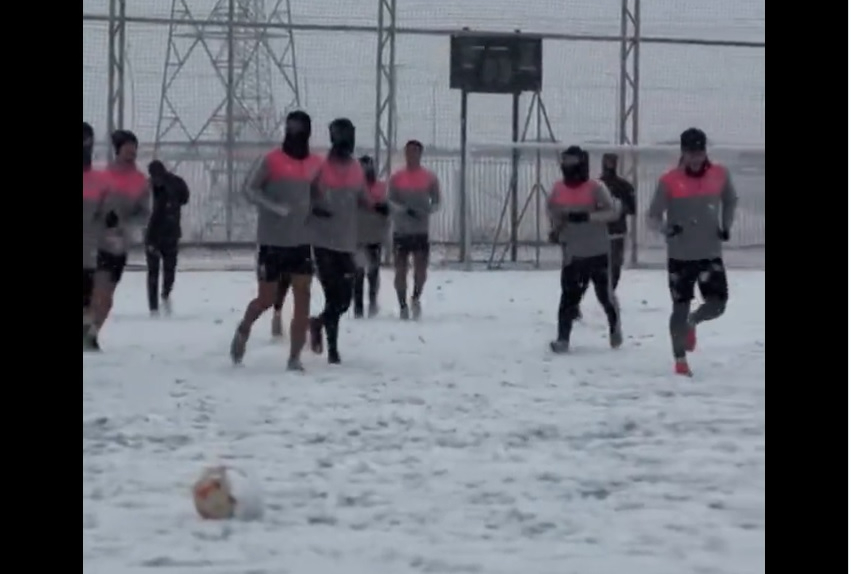 Unionistas y el Salamanca UDS suspenden los entrenamientos por la nieve