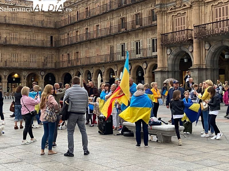 Una manifestación recorrerá Salamanca en apoyo a Ucrania