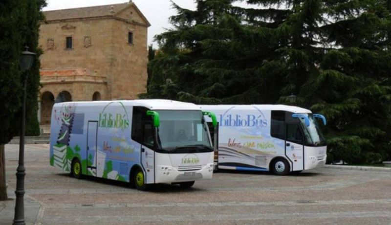 Recorridos de esta semana de los Bibliobuses por la provincia de Salamanca
