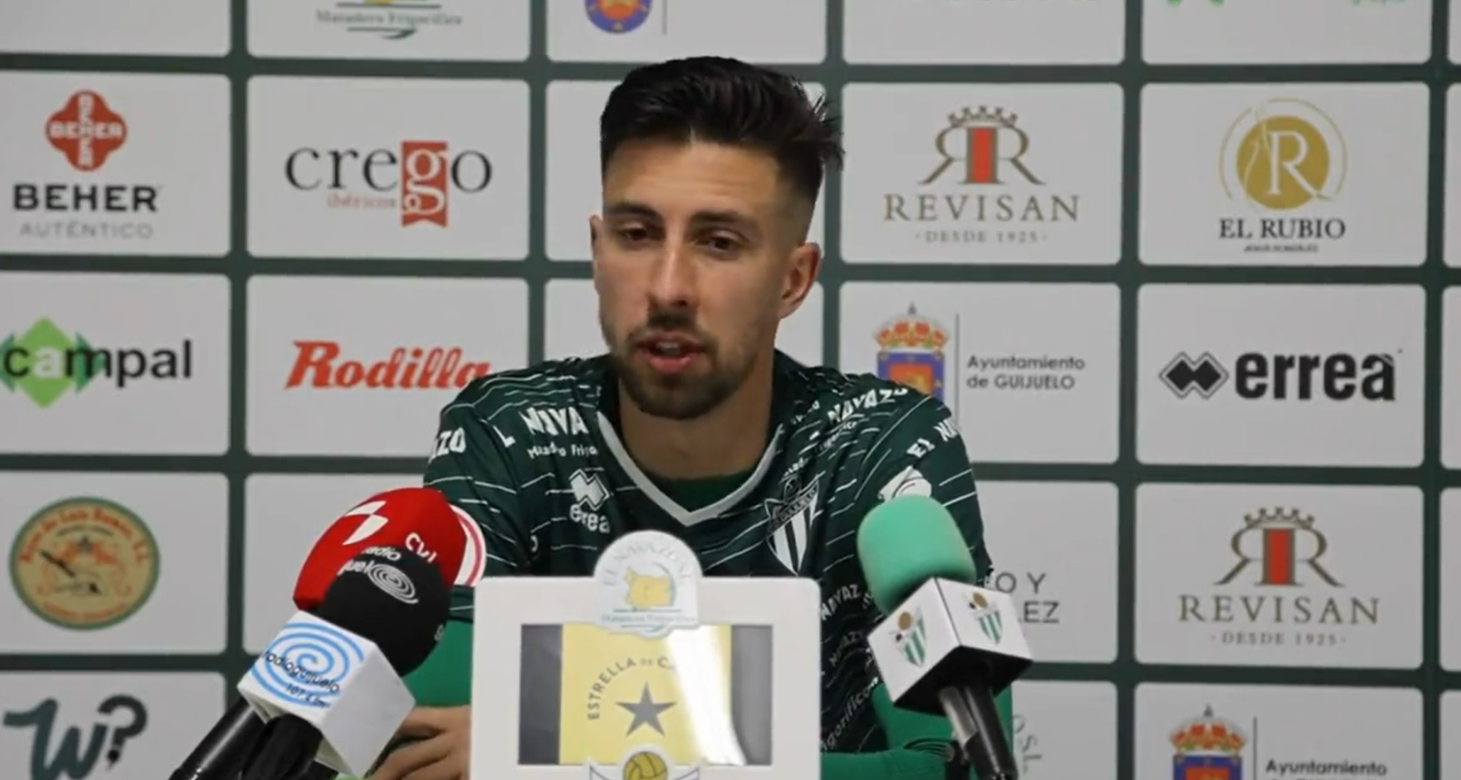 Coque, del CD Guijuelo: Doy gracias por estar compitiendo y jugando después de una lesión tan grave