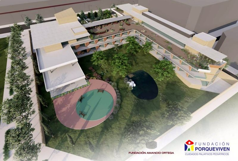 Amancio Ortega gastará 30 millones de euros en el primer centro integral de Cuidados Paliativos Pediátricos de España