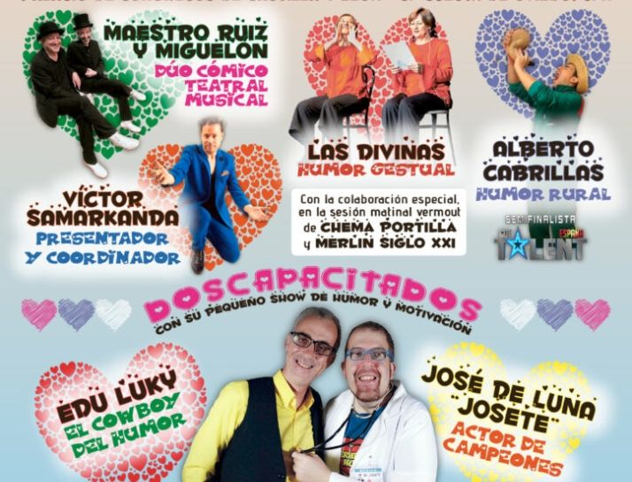 La Gala del Amor y del Humor garantiza diversión este fin de semana