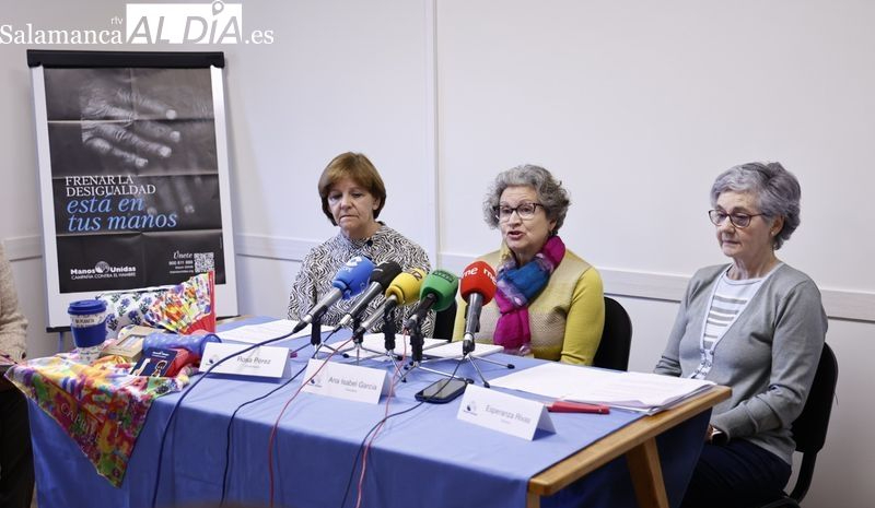 Frenar la desigualdad está en tus manos, la llamada de Manos Unidas a los salmantinos