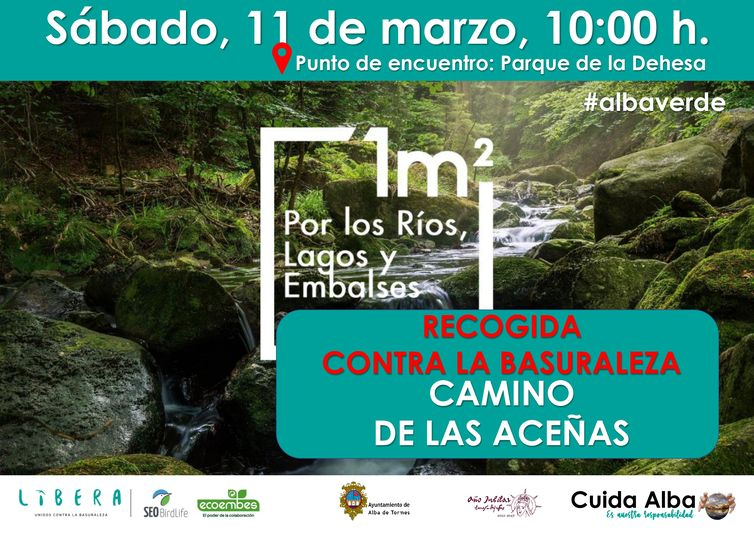 Alba de Tormes se une a la campaña contra la basuraleza