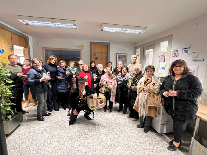 Paulina Borges, aguedera mayor de Carbajosa de la Sagrada