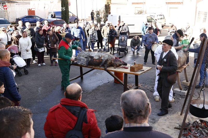 Gran ambiente en la Matanza Popular de Castellanos de Moriscos  