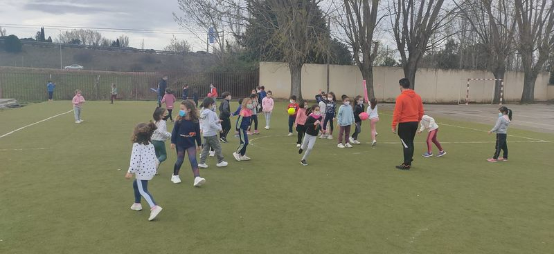 Los alumnos de Primaria de Santa Marta pueden volver a participar en Recreos con salud