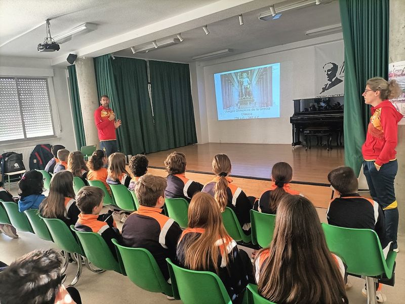  El Colegio Antonio Machado participa en la campaña ‘Todos Olímpicos’