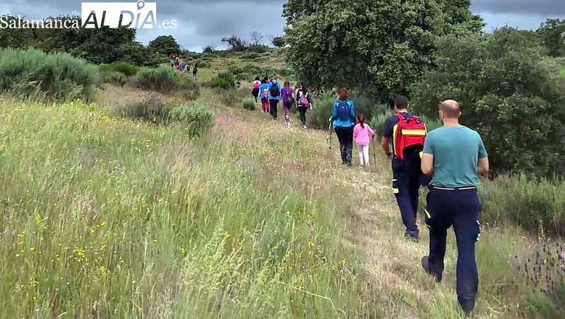 La VII Ruta de senderismo de Lumbrales invita a conocer Los Molinos del Camaces