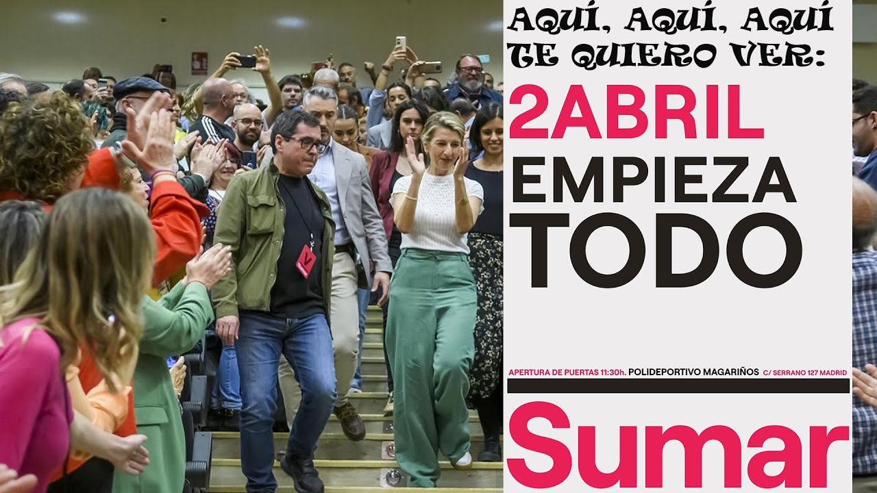 #Sumar: ilusionada con el 2 de abril