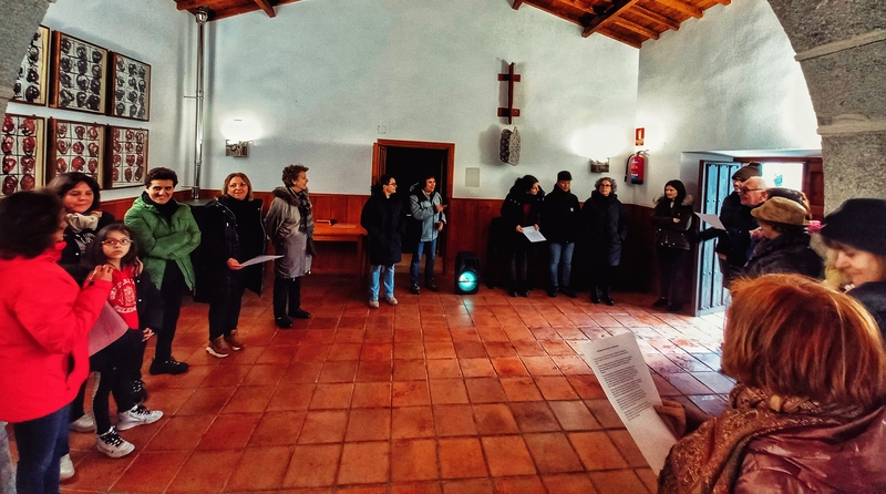 Acto reivindicativo en Monleras el Día de la Mujer