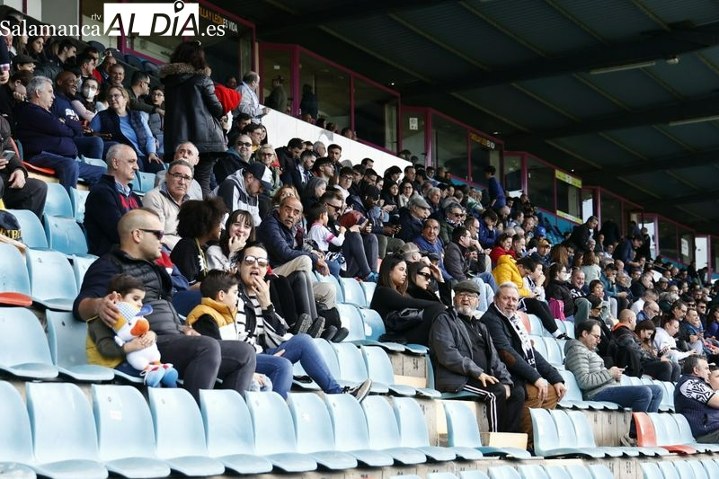 Cada abonado del Salamanca UDS podrá llevar dos acompañantes gratis al partido con la Arandina