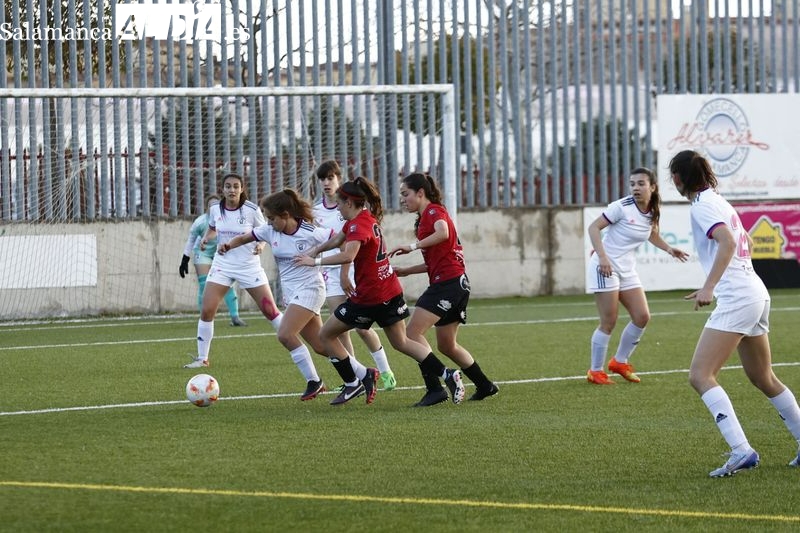 El Salamanca FF no puede con el Madrid CFF C (0-3)