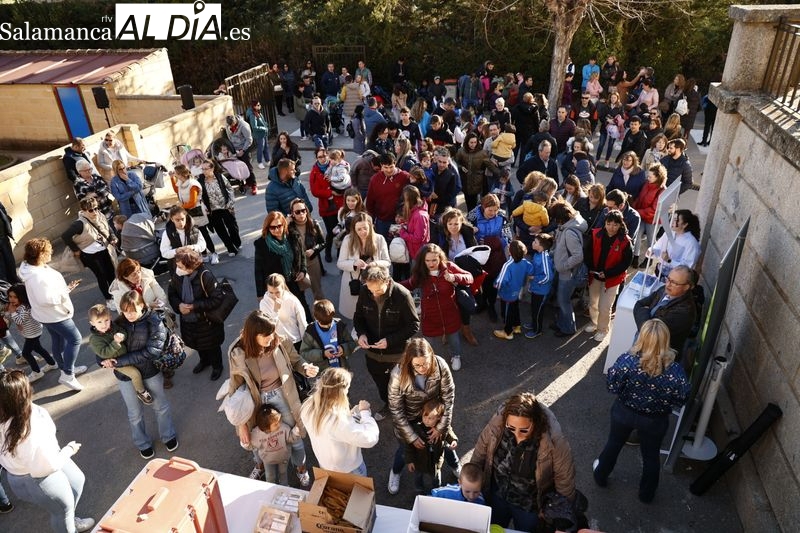 Multitudinaria chocolatada a favor de Pyfano 
