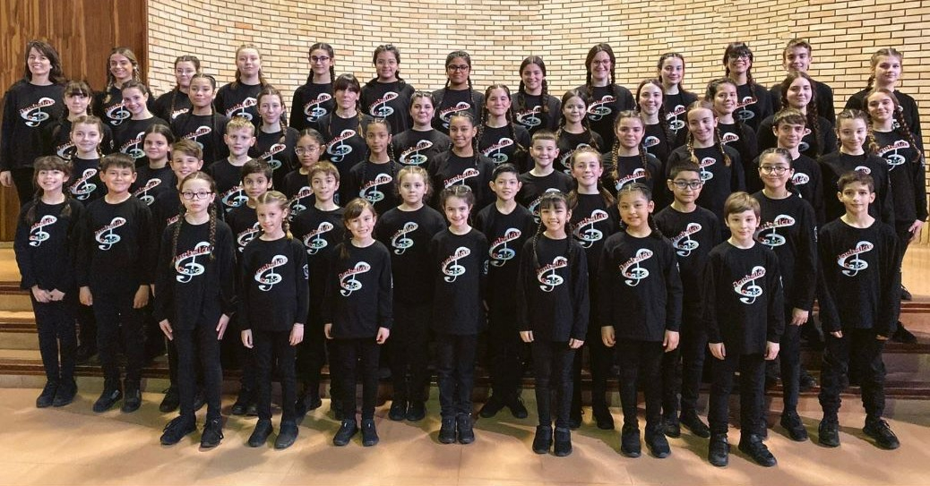 El jovencísimo Coro Jorbalán de Logroño actuará este jueves en el Teatro Nuevo