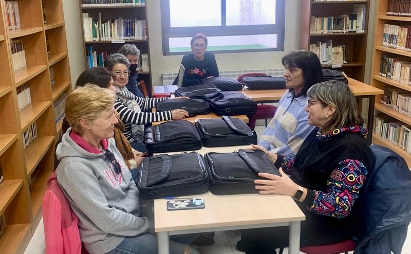 Diez mujeres de Villoria participan en un nuevo curso centrado en competencias digitales