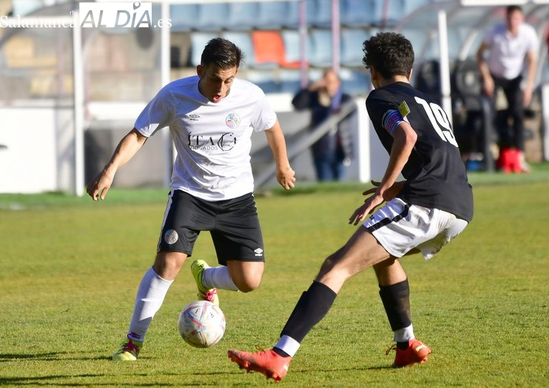Carabias: Jugar en el Helmántico es algo con lo que soñaba desde pequeño y ha sido siempre mi casa en el fútbol
