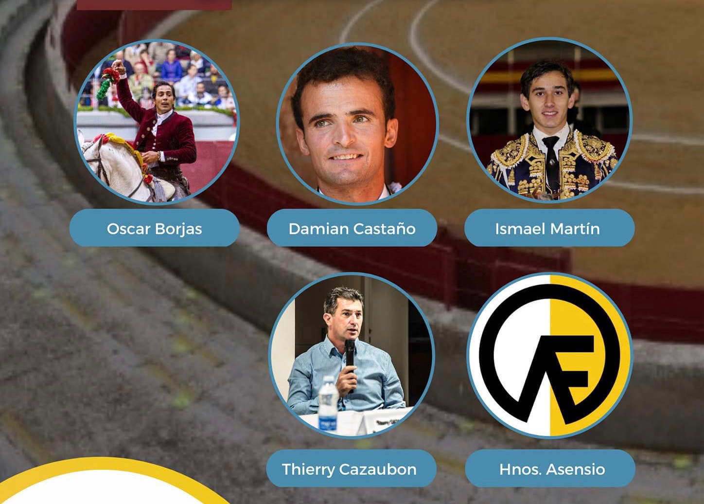 Los diestros protagonistas de la corrida mixta de Villoria presentarán el festejo el próximo 18 de marzo 