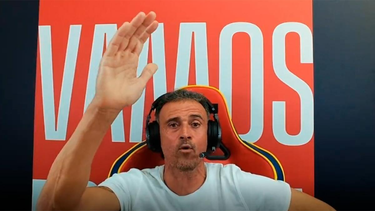 Luis Enrique dona el dinero recaudado en Twitch durante el Mundial a una fundación contra el cáncer infantil