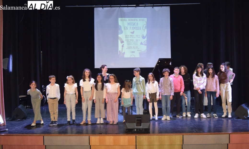 Los alumnos de batería y piano arrancan con éxito las audiciones del programa ‘Música en Familia’