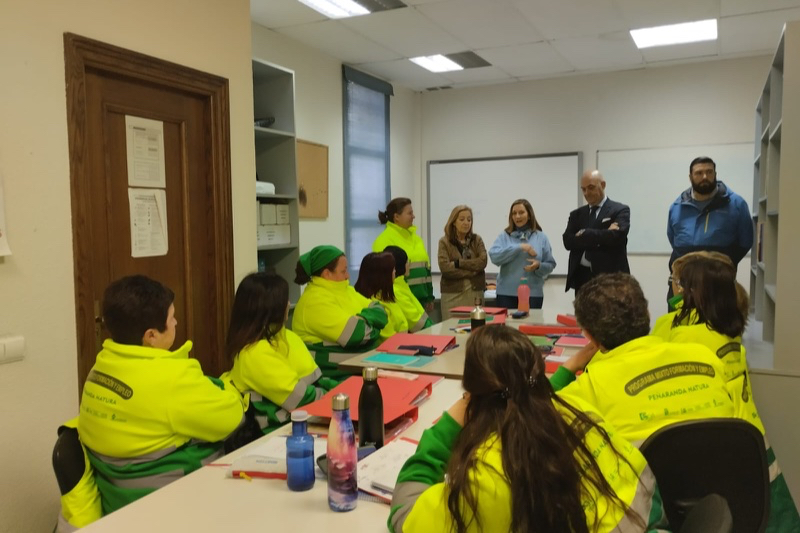 Un total de 10 personas participan en el Programa de Formación y Empleo ‘Peñaranda Natura’