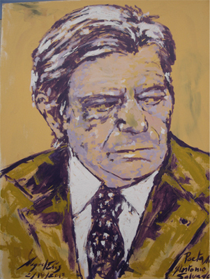 António Salvado: partiu o poeta da Ibéria 