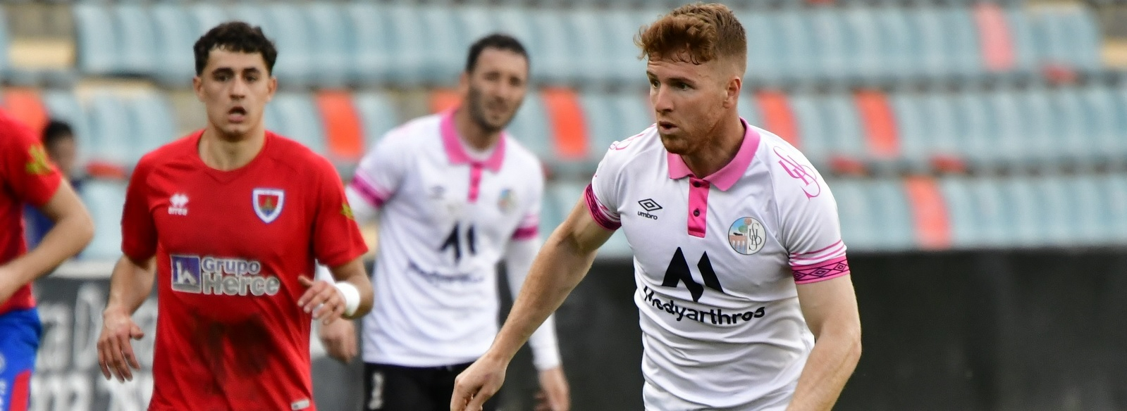 Peli, en su regreso al Salamanca UDS: Se vio desde fuera que estaba deseando jugar y tuve unos buenos minutos