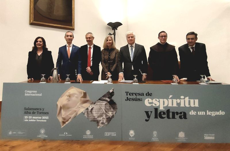 El legado de espíritu y letra de Santa Teresa centra un congreso internacional en Salamanca