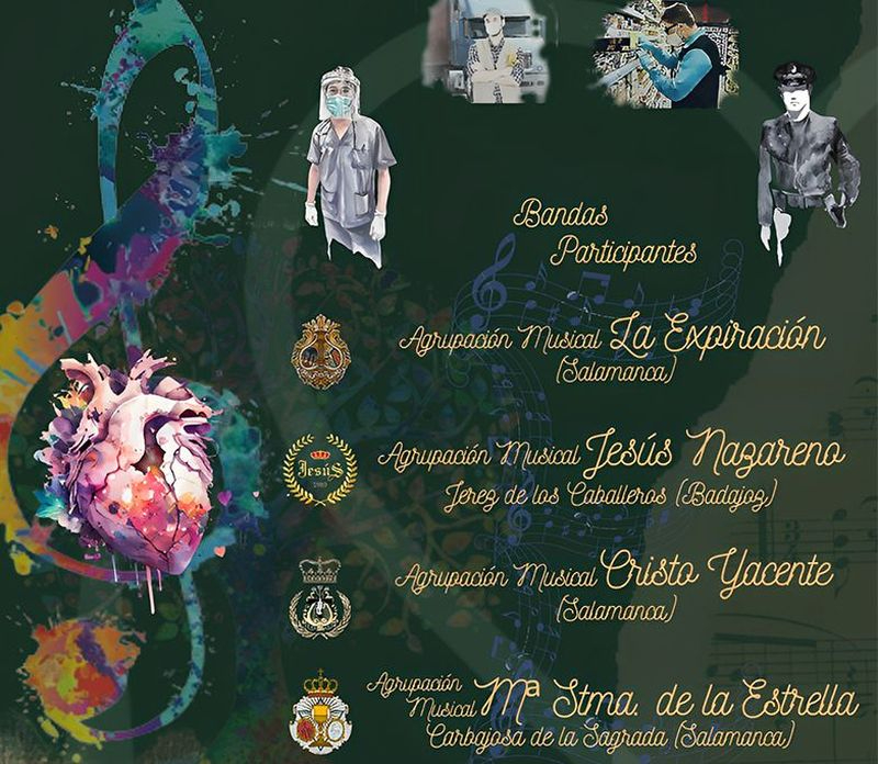 Carbajosa de la Sagrada acogerá este sábado el Certamen de Bandas Volver a la vida