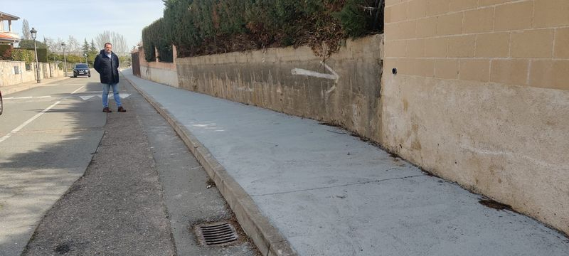 Eliminación de Chupones y un nuevo acerado para la calle Polar de Santa Marta