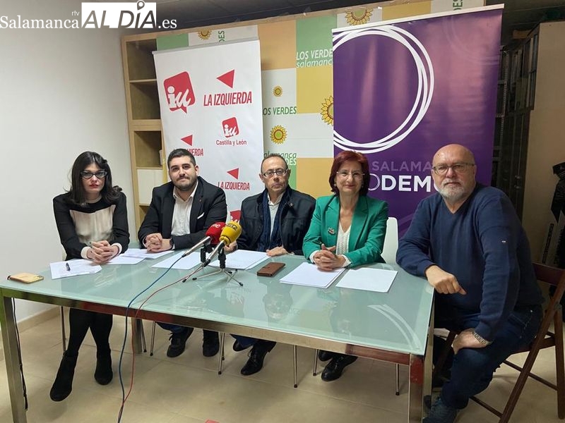 Carmen Díez encabezará la candidatura de la coalición Podemos-IU-AV a la alcaldía de Salamanca