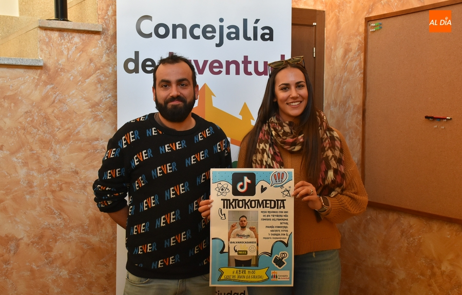 El tiktoker Álvaro Casares mantendrá un encuentro el Sábado Santo con jóvenes mirobrigenses