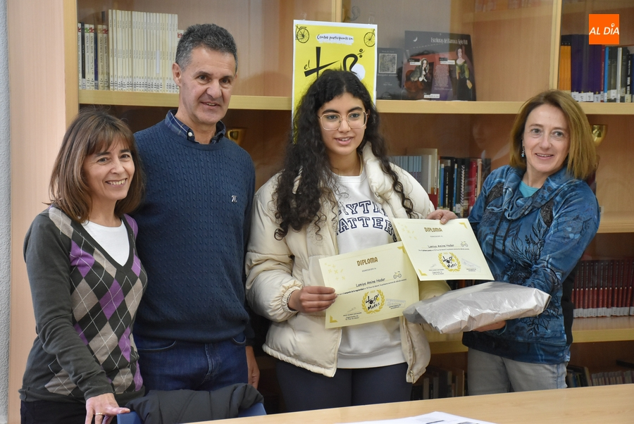 El IES Tierra de Ciudad Rodrigo premia a sus mejores clasificados en el ‘Tour de Mates’