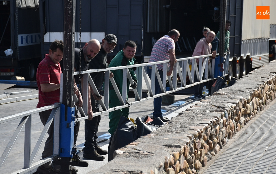Los coches chocones se marchan de Ciudad Rodrigo