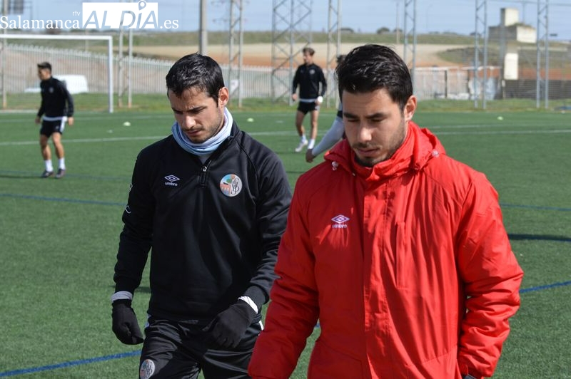 Álvarito sigue sin entrenar al 100% con el Salamanca UDS