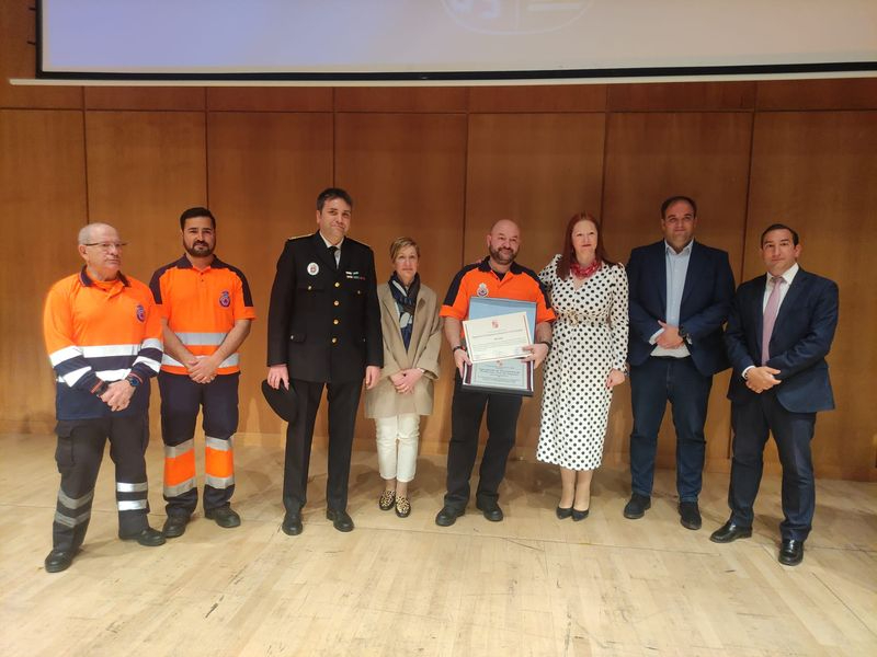 Protección Civil de Guijuelo recibe una Mención Honorífica de Castilla y León
