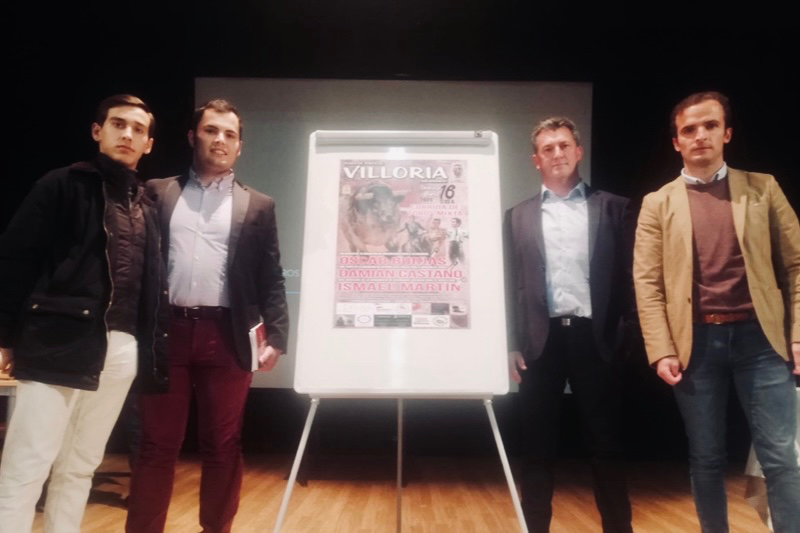 Todo a punto para la esperada corrida mixta de Villoria el 16 de abril