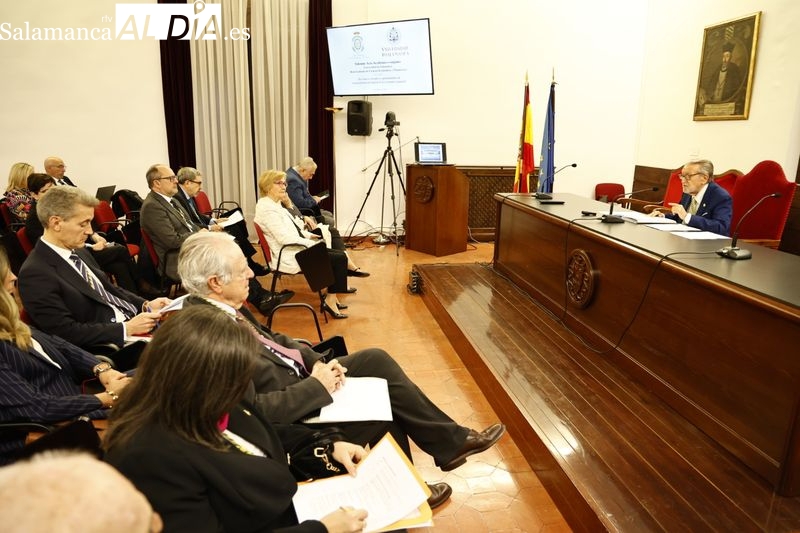 Salamanca acoge una reunión de la Real Academia de Ciencias Económicas y Financieras