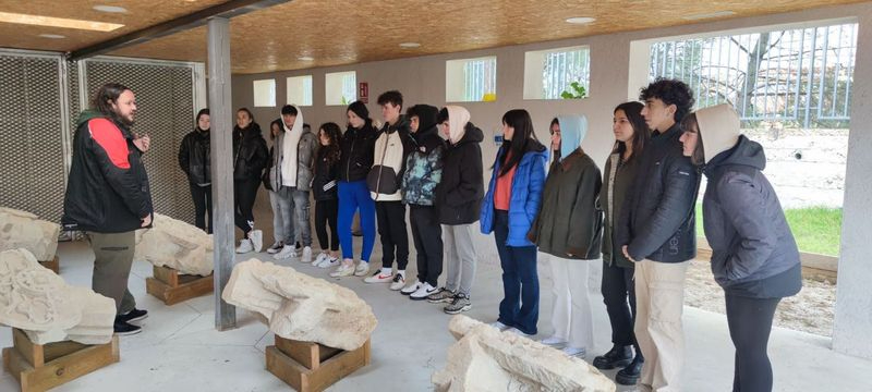 Alumnos del colegio San Juan Bosco visitan el Parque Arqueológico del Botánico