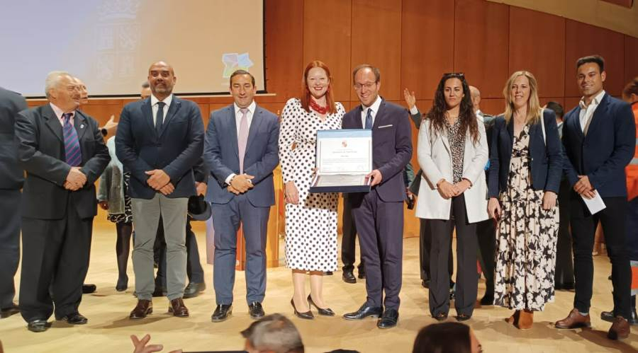 La Junta entrega la ‘Mención Honorífica’ por la acogida a los desalojados por el incendio de Monsagro