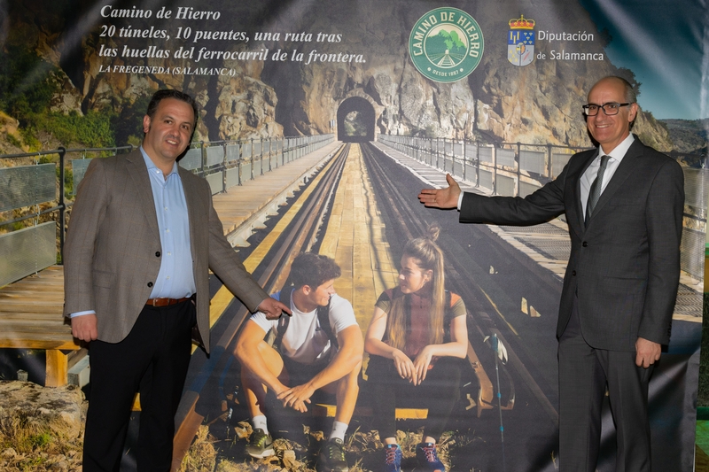 La Diputación de Salamanca presenta el Camino de Hierro en Barcelona