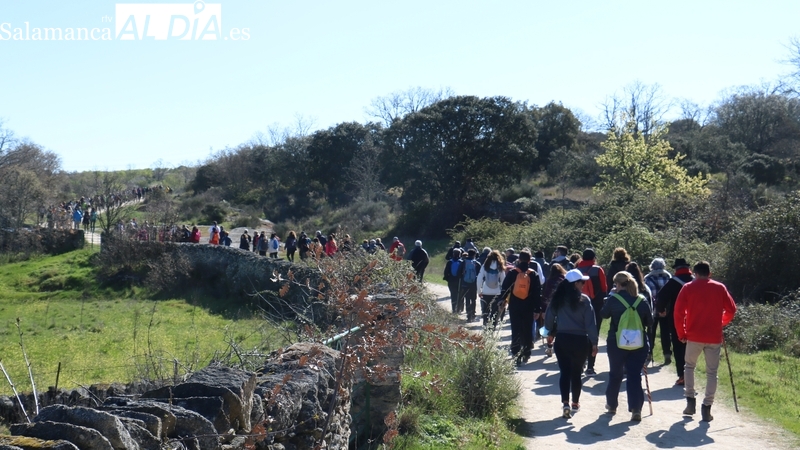 El buen tiempo acompañará el domingo a la ruta senderista de Mieza 