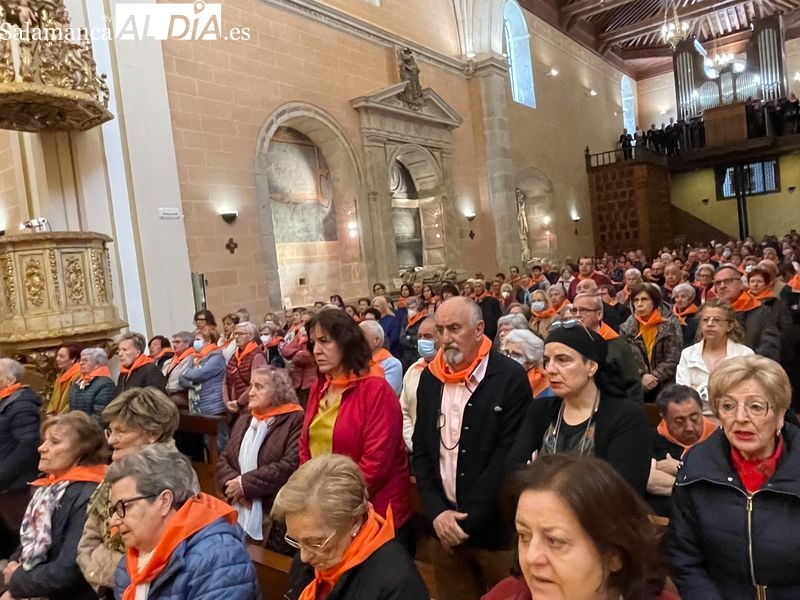 Peregrinación jubilar a Alba de Tormes del arciprestazgo Santa Teresa de Jesús-La Armuña