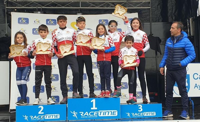 Los salmantinos Diego Marcos y Daida García, campeones de Castilla y León de Escuelas BTT