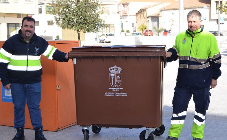 Ya se puede reciclar orgánico en Villares de la Reina
