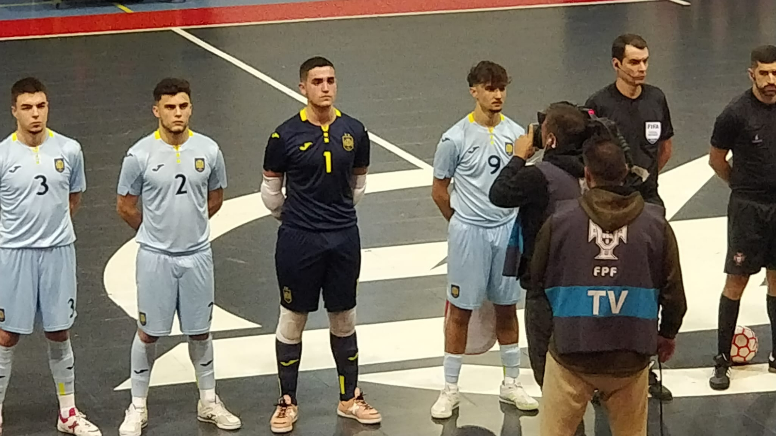 Alonso, portero de Unionistas FS, recibe la llamada de la selección española de fútbol sala por tercera vez