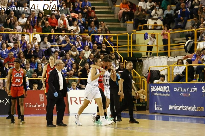 Se confirman las peores noticias: Araújo se rompió el cruzado en Würzburg contra el Perfumerías Avenida